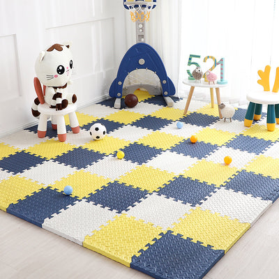 Children'S Stitching Foam Floor Mats Home Bedroom Thickened Floor Mats Puzzle Climbing Mats Living Room Anti-Fall Crawling Mats