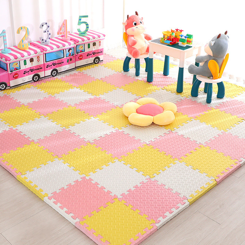 Children'S Stitching Foam Floor Mats Home Bedroom Thickened Floor Mats Puzzle Climbing Mats Living Room Anti-Fall Crawling Mats