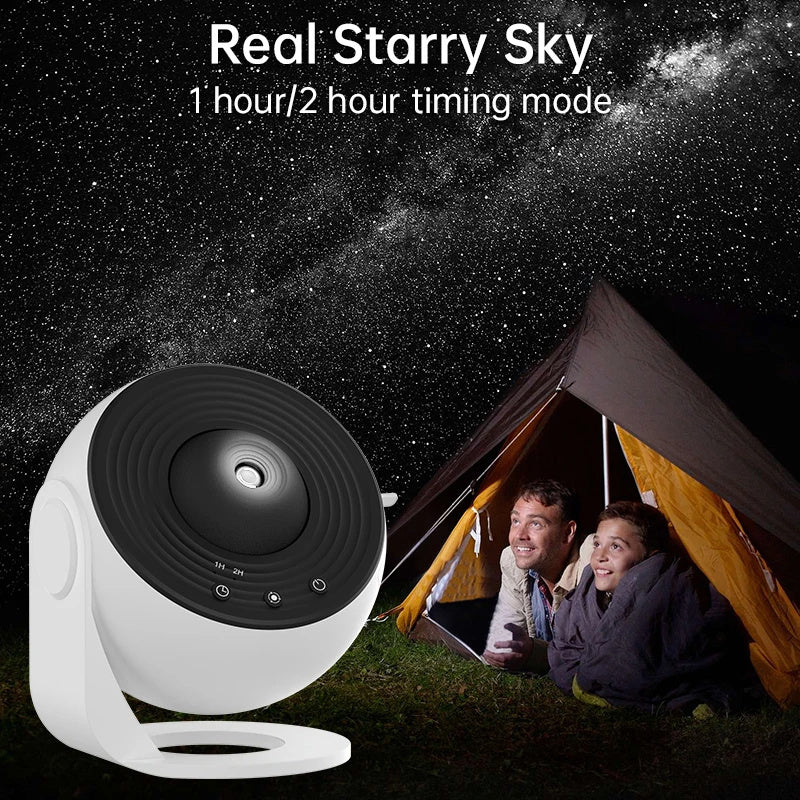 Night Light Galaxy Projector Starry Sky Projector 360 Rotate Planetarium Lamp For Kids Bedroom Valentines Day Gift Wedding Deco