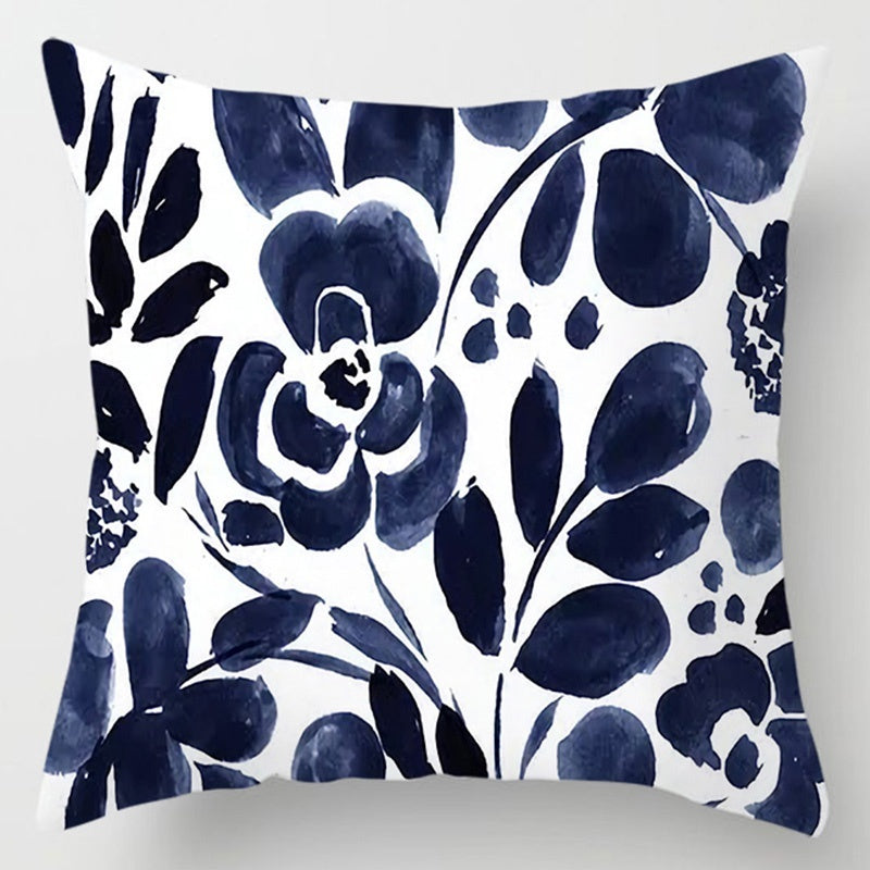 Floral Plant Pattern Cushion Cover Bedroom Decor